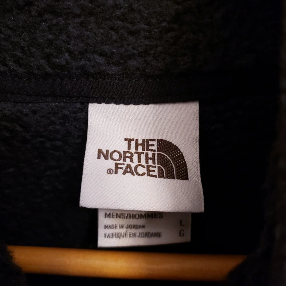The North Face Men’s Black Gordon Lyons Zip Up Vest, Size L